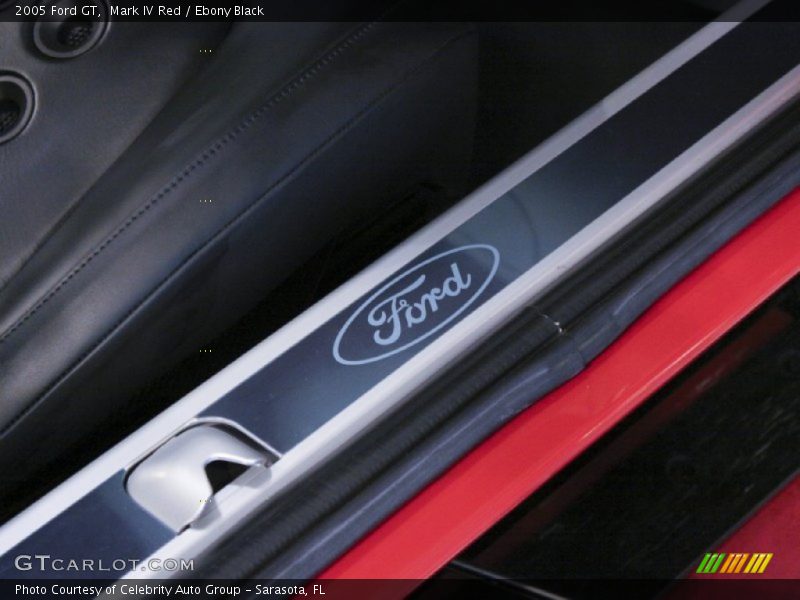 Mark IV Red / Ebony Black 2005 Ford GT