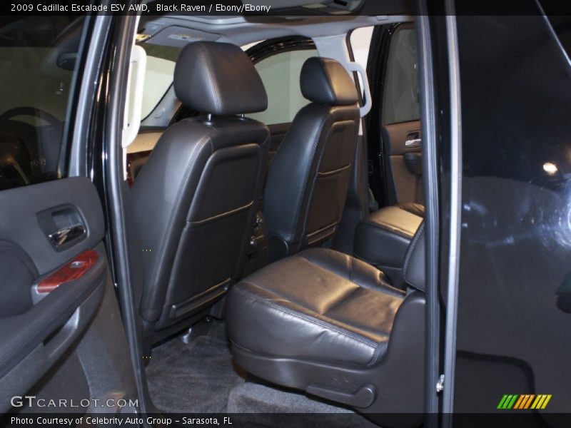 Black Raven / Ebony/Ebony 2009 Cadillac Escalade ESV AWD