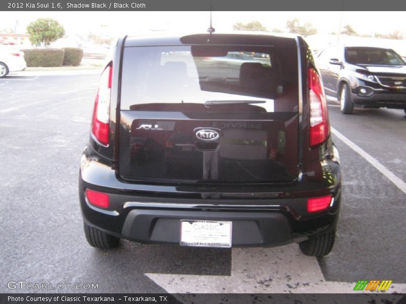 Shadow Black / Black Cloth 2012 Kia Soul 1.6