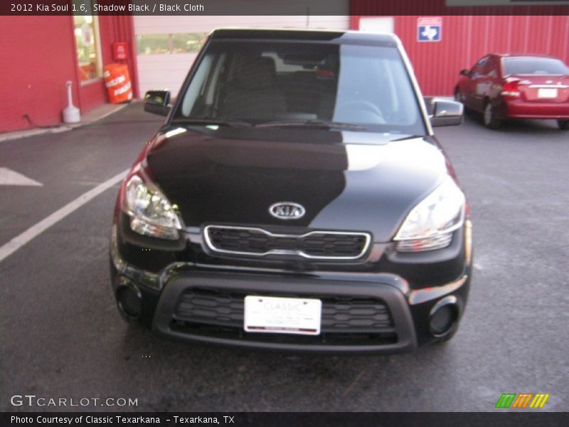 Shadow Black / Black Cloth 2012 Kia Soul 1.6