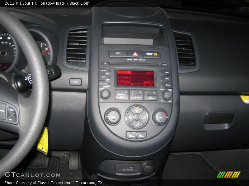 Shadow Black / Black Cloth 2012 Kia Soul 1.6