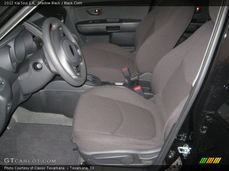 Shadow Black / Black Cloth 2012 Kia Soul 1.6