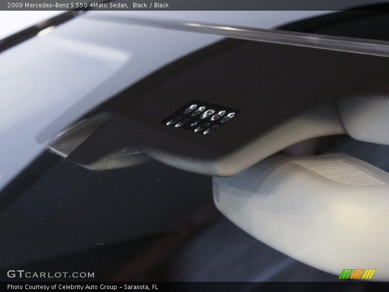 Black / Black 2009 Mercedes-Benz S 550 4Matic Sedan