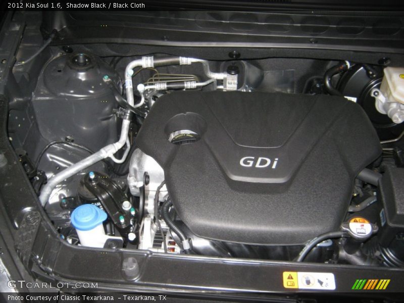 Shadow Black / Black Cloth 2012 Kia Soul 1.6