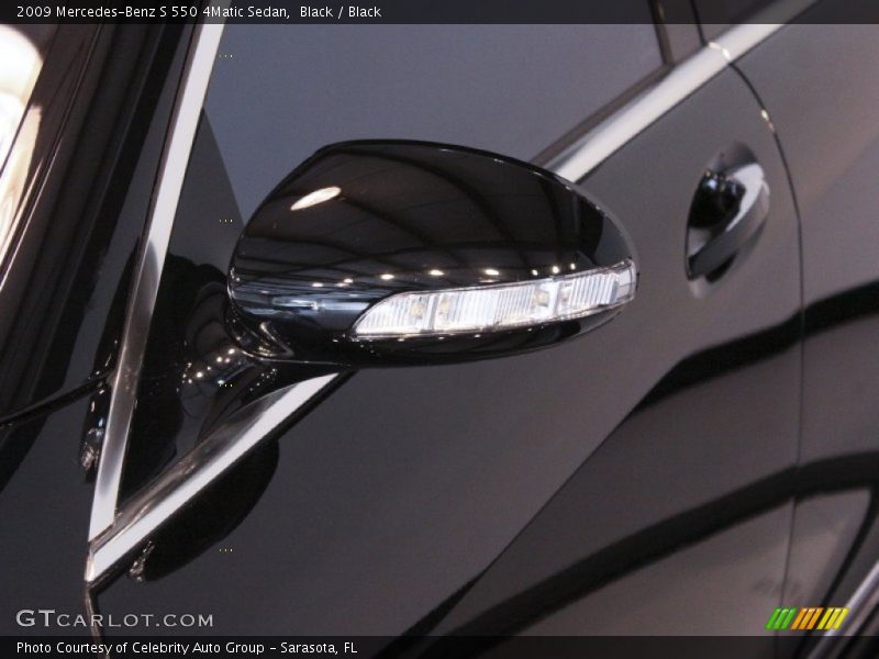 Black / Black 2009 Mercedes-Benz S 550 4Matic Sedan