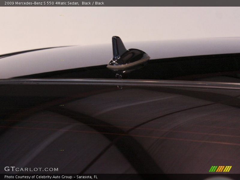 Black / Black 2009 Mercedes-Benz S 550 4Matic Sedan