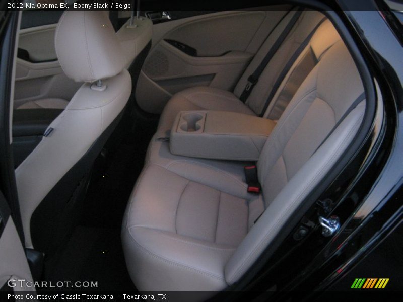 Ebony Black / Beige 2012 Kia Optima EX