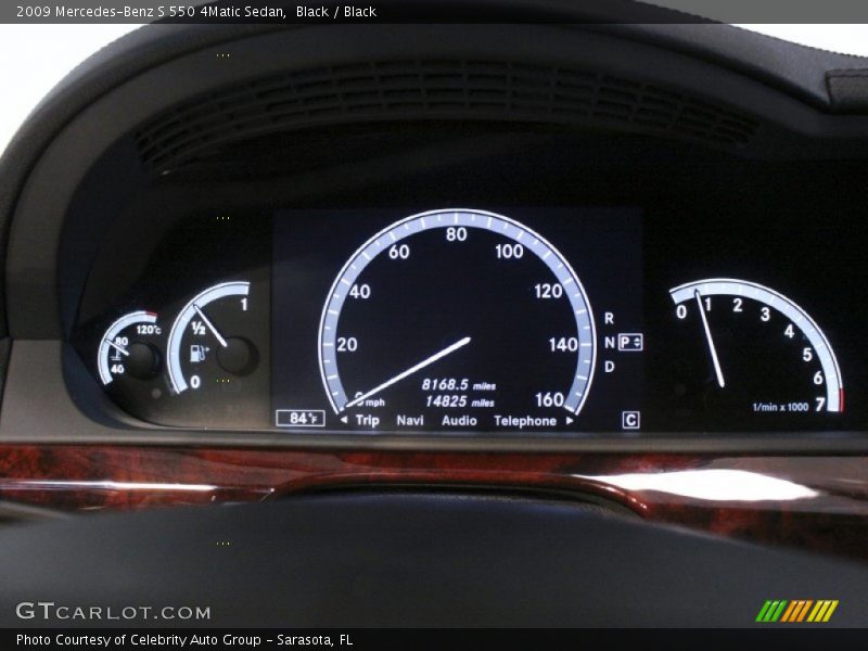  2009 S 550 4Matic Sedan 550 4Matic Sedan Gauges