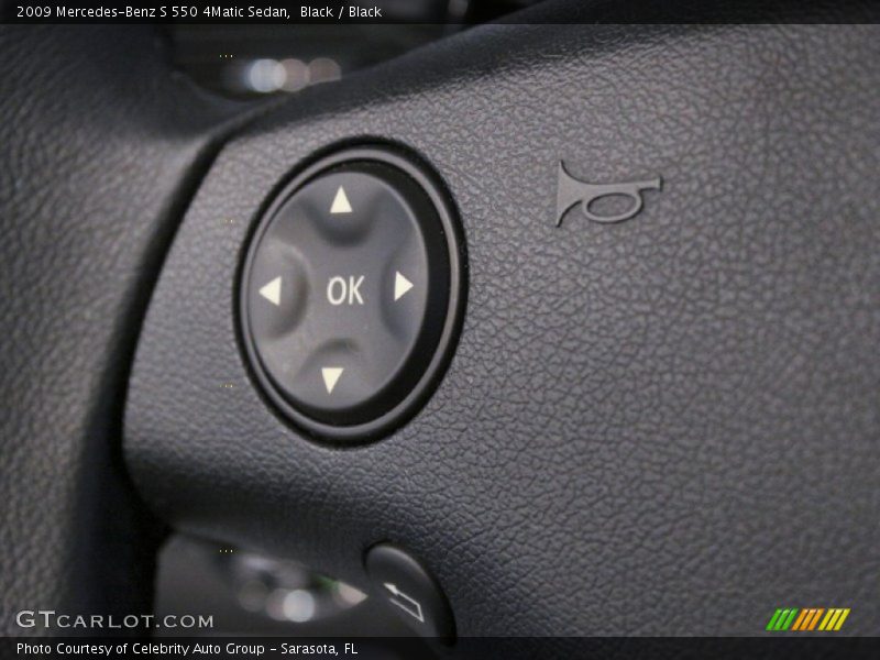 Black / Black 2009 Mercedes-Benz S 550 4Matic Sedan
