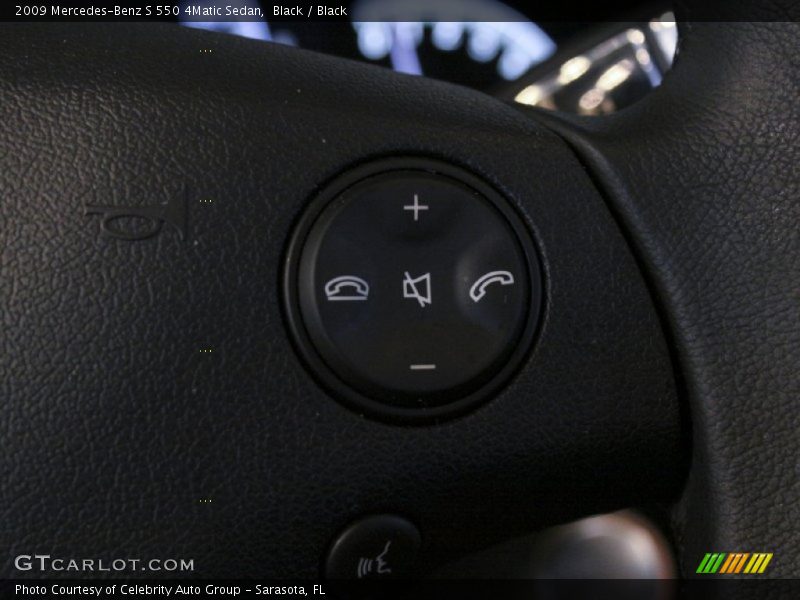 Black / Black 2009 Mercedes-Benz S 550 4Matic Sedan
