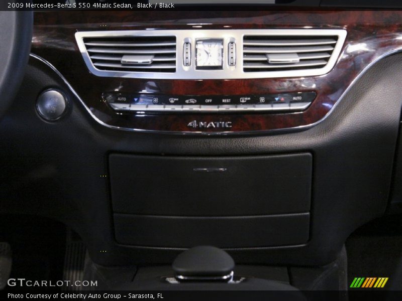 Black / Black 2009 Mercedes-Benz S 550 4Matic Sedan