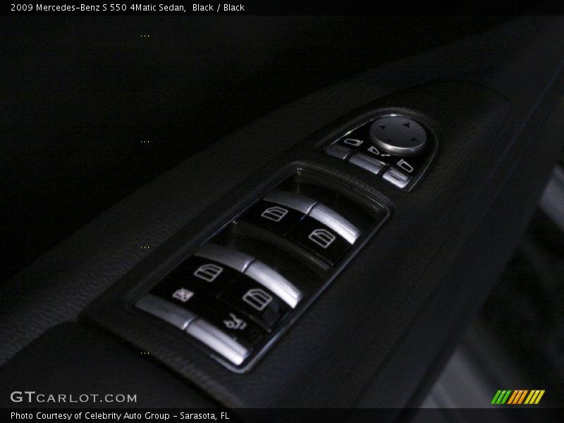 Black / Black 2009 Mercedes-Benz S 550 4Matic Sedan