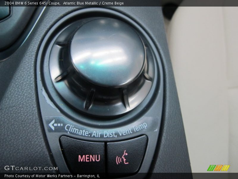 Controls of 2004 6 Series 645i Coupe