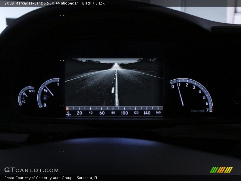 Black / Black 2009 Mercedes-Benz S 550 4Matic Sedan