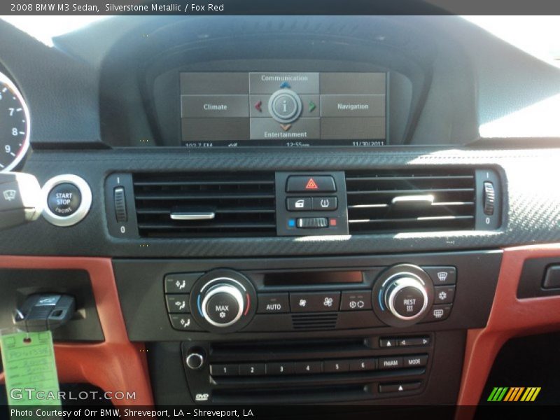 Silverstone Metallic / Fox Red 2008 BMW M3 Sedan