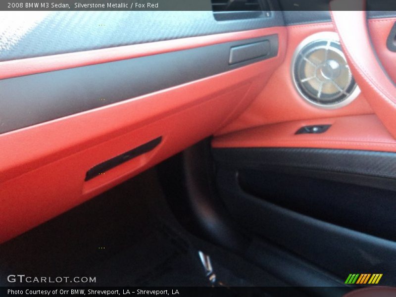 Silverstone Metallic / Fox Red 2008 BMW M3 Sedan