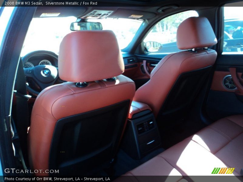 Silverstone Metallic / Fox Red 2008 BMW M3 Sedan