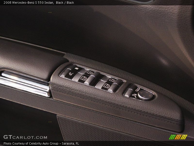 Black / Black 2008 Mercedes-Benz S 550 Sedan
