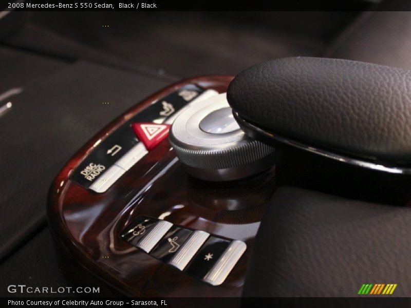 Black / Black 2008 Mercedes-Benz S 550 Sedan