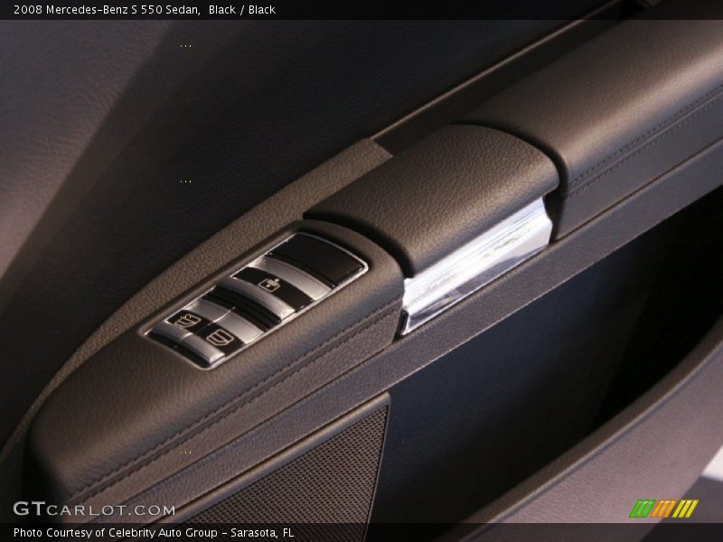 Black / Black 2008 Mercedes-Benz S 550 Sedan