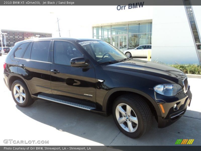 Jet Black / Sand Beige 2010 BMW X5 xDrive30i