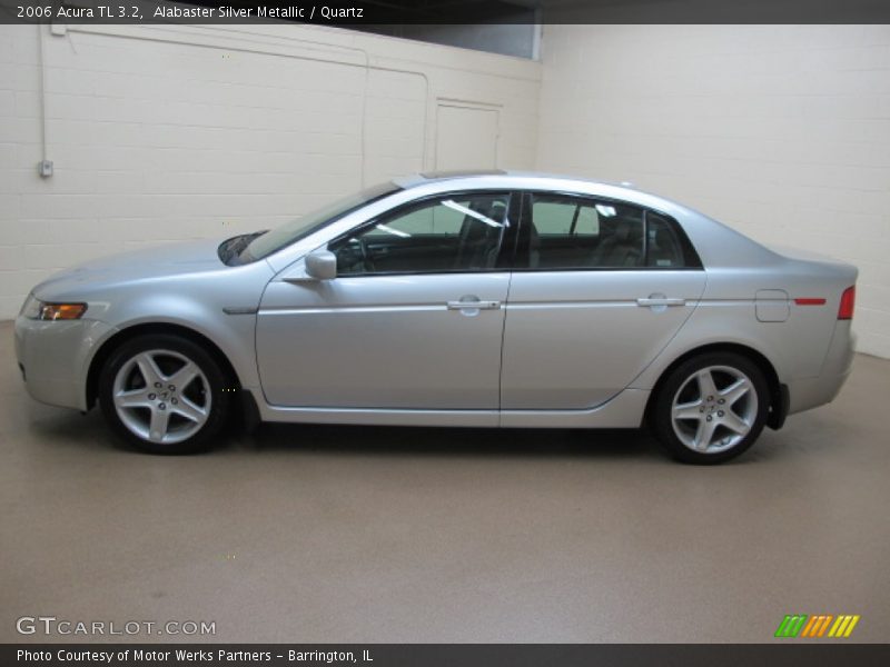 Alabaster Silver Metallic / Quartz 2006 Acura TL 3.2