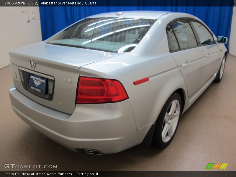 Alabaster Silver Metallic / Quartz 2006 Acura TL 3.2