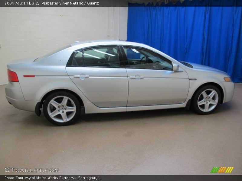 Alabaster Silver Metallic / Quartz 2006 Acura TL 3.2