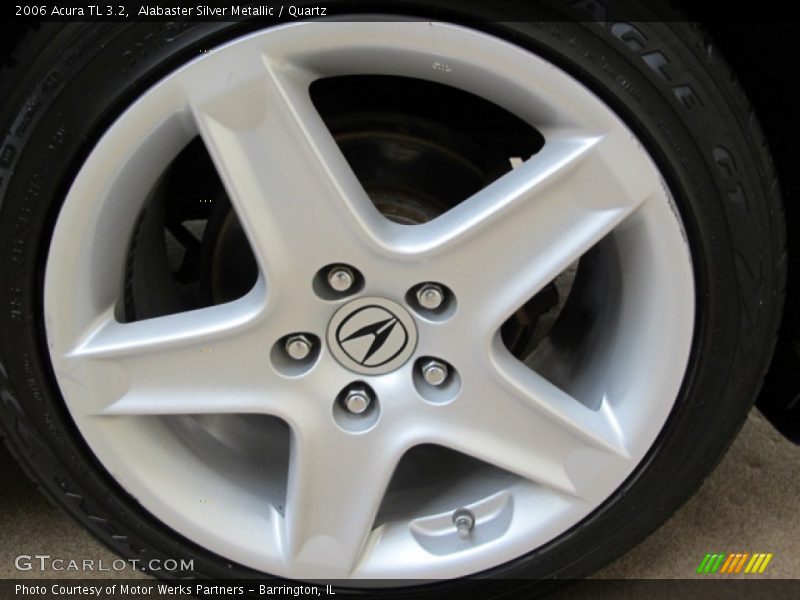 Alabaster Silver Metallic / Quartz 2006 Acura TL 3.2