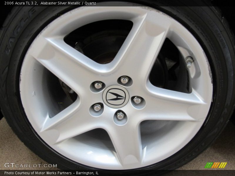 Alabaster Silver Metallic / Quartz 2006 Acura TL 3.2