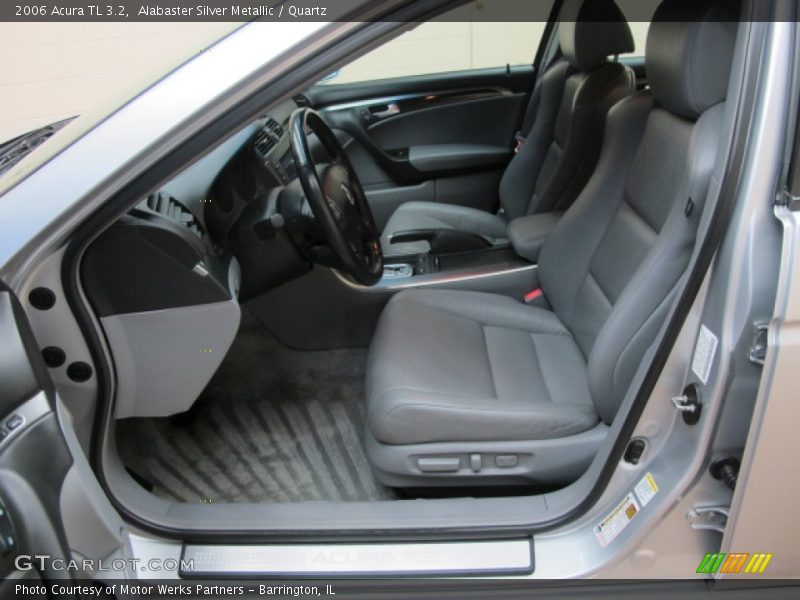 Alabaster Silver Metallic / Quartz 2006 Acura TL 3.2