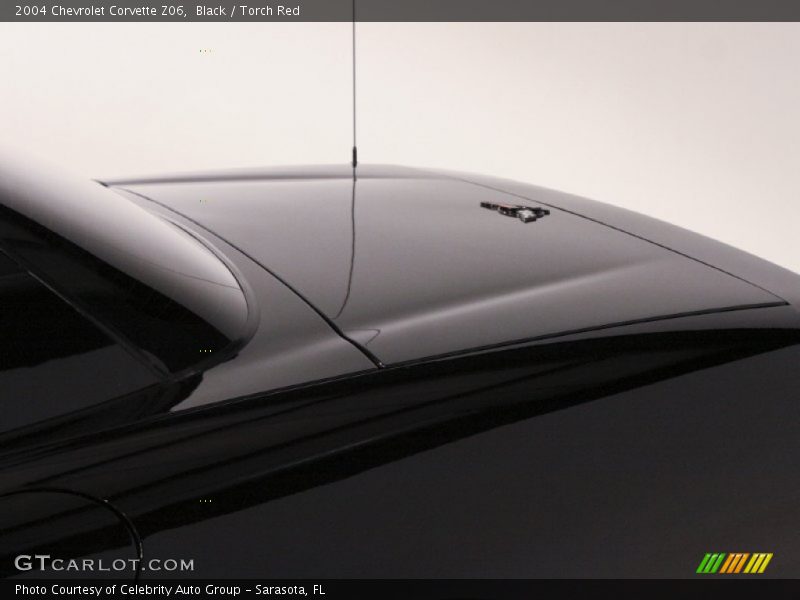 Black / Torch Red 2004 Chevrolet Corvette Z06