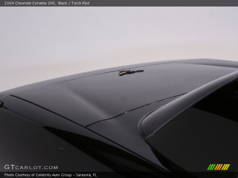Black / Torch Red 2004 Chevrolet Corvette Z06