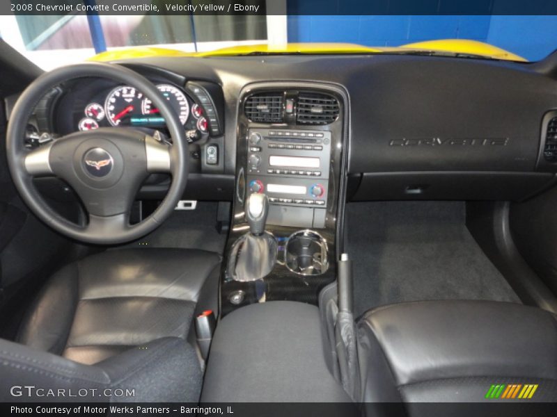 Dashboard of 2008 Corvette Convertible