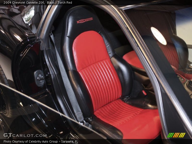  2004 Corvette Z06 Torch Red Interior
