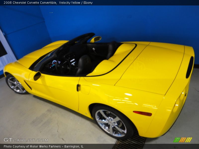  2008 Corvette Convertible Velocity Yellow