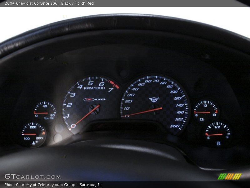  2004 Corvette Z06 Z06 Gauges