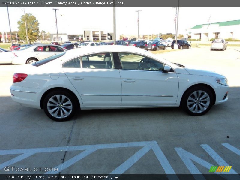 Candy White / Cornsilk Beige Two Tone 2010 Volkswagen CC Sport