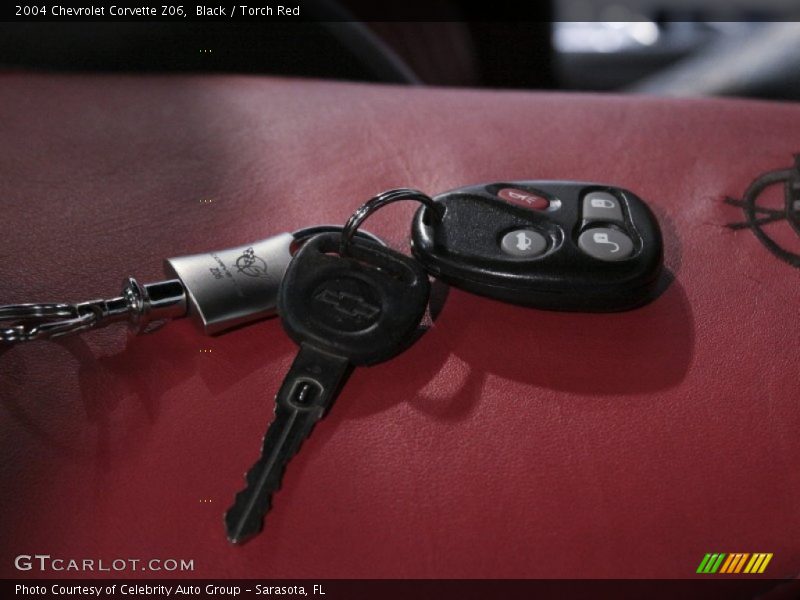 Keys of 2004 Corvette Z06