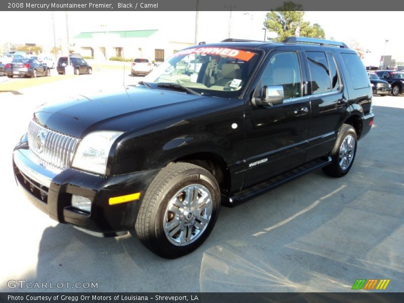 Black / Camel 2008 Mercury Mountaineer Premier