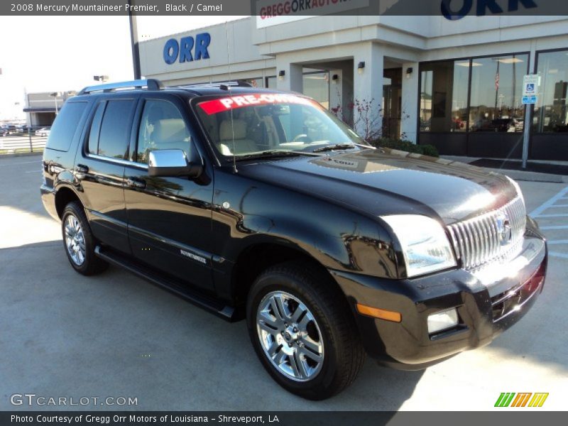 Black / Camel 2008 Mercury Mountaineer Premier