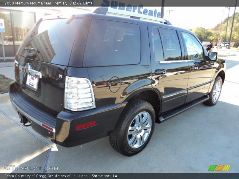 Black / Camel 2008 Mercury Mountaineer Premier