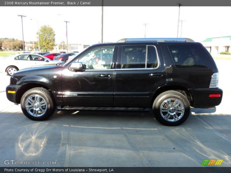 Black / Camel 2008 Mercury Mountaineer Premier