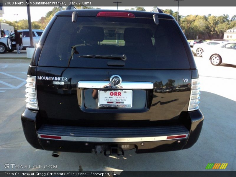 Black / Camel 2008 Mercury Mountaineer Premier