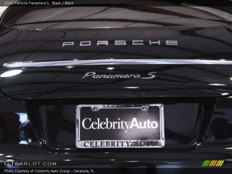 Black / Black 2010 Porsche Panamera S