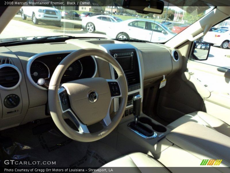 Black / Camel 2008 Mercury Mountaineer Premier