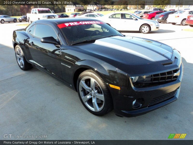 Black / Black 2010 Chevrolet Camaro SS Coupe