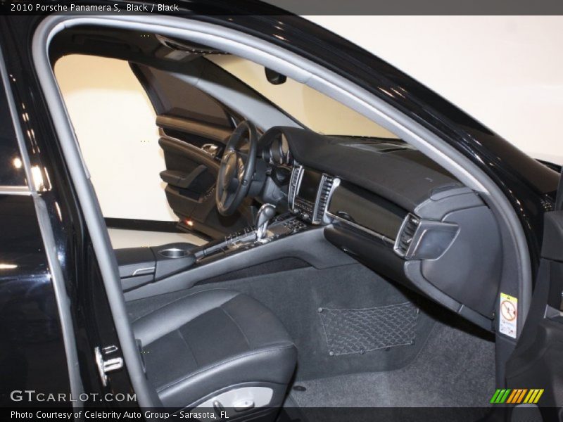  2010 Panamera S Black Interior