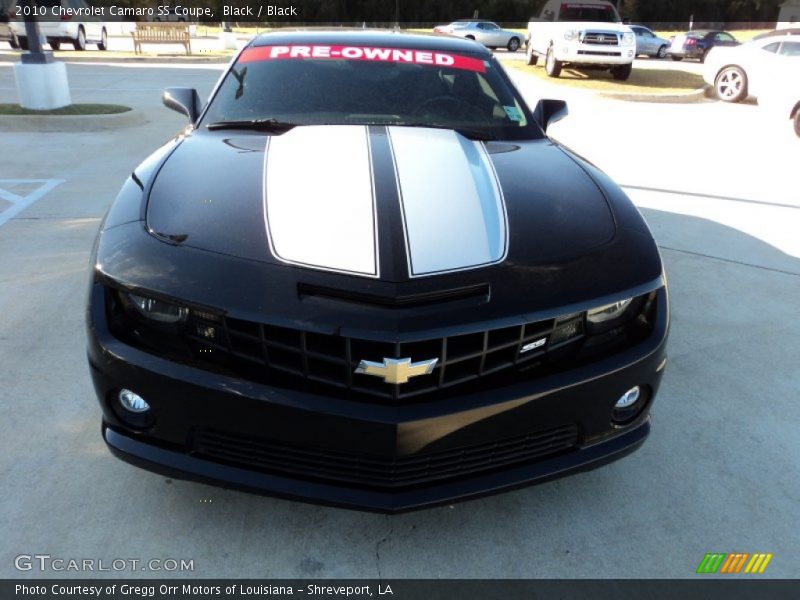 Black / Black 2010 Chevrolet Camaro SS Coupe