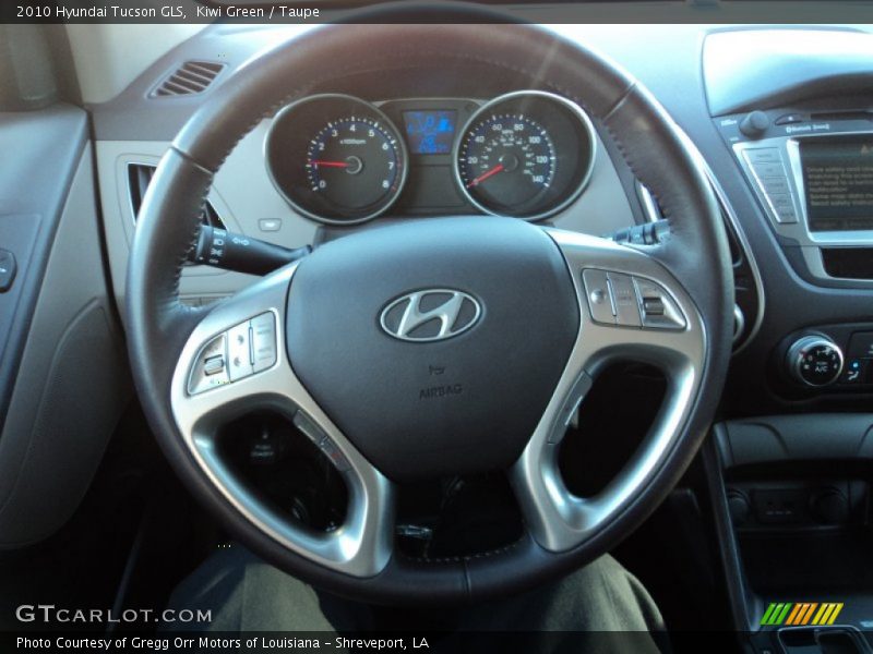 Kiwi Green / Taupe 2010 Hyundai Tucson GLS